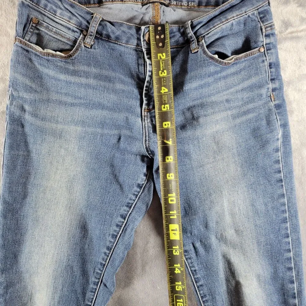 Versace Jeans Womens 6x35 V1969 Italia Abbigliamento Sportivo SRL‎ Skinny Blue - Picture 8 of 10